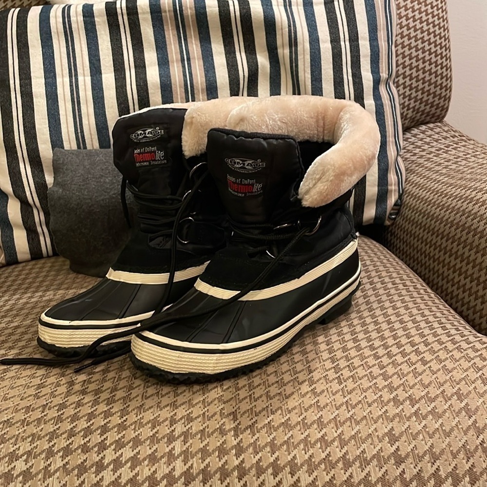 Thermolite insoles of Dupont winter waterproof boots size 7